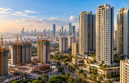 India housing market with high-rise residential projects
