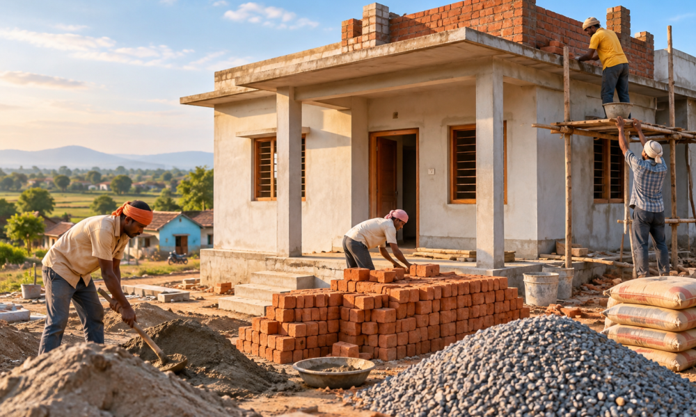 PMAY-G Rural Housing Push: How Rural Homes Are Driving Construction Activity Across India