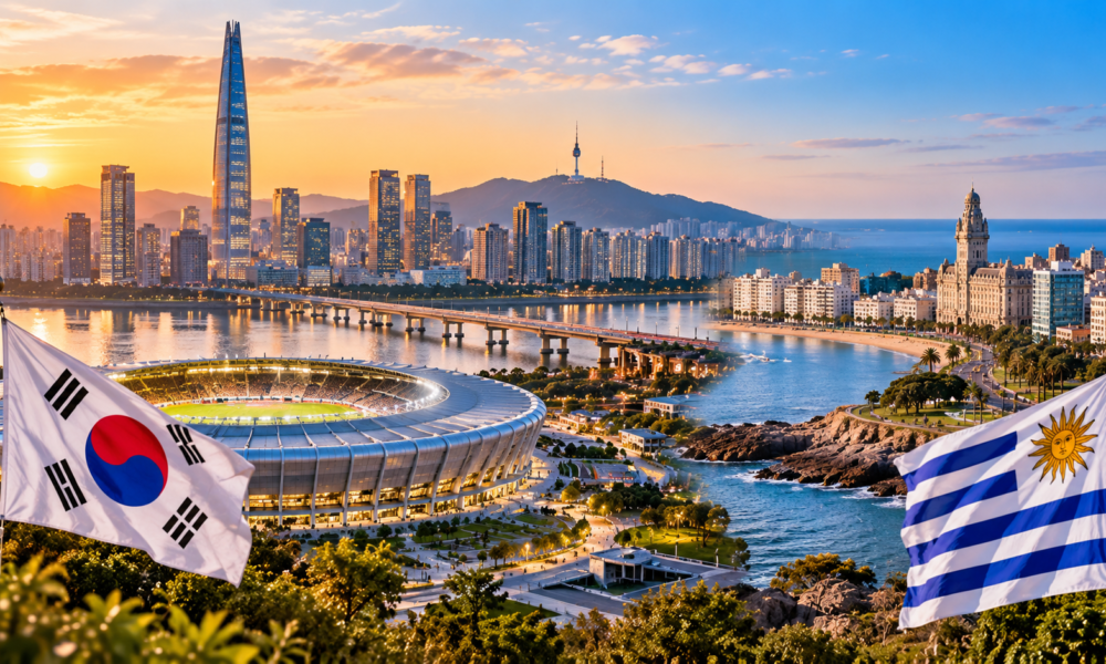 South Korea vs Uruguay: Sports Infrastructure and Urban Development