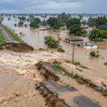 East Champaran floods affecting roads and rural infrastructure in Bihar