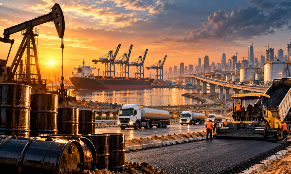 Brent Crude Above $100: How Higher Oil Prices Could Raise Infrastructure and Construction Costs in India