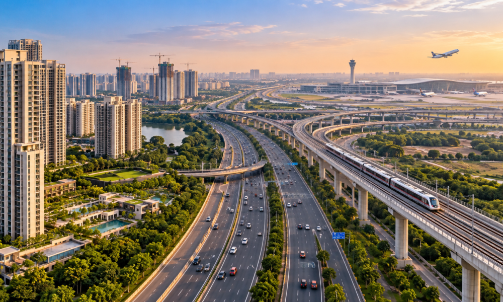 NCR Infrastructure and Real Estate Growth