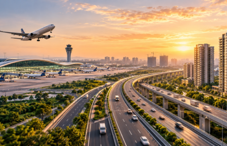 How Airport and Expressway Development Changes Property Prices Around Cities
