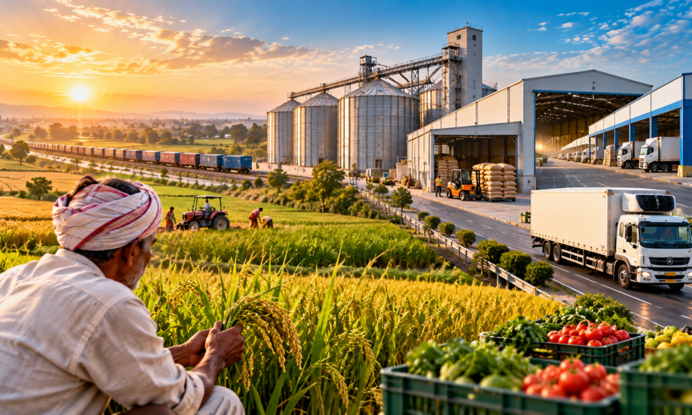 Agriculture Infrastructure, Indian Agriculture, Cold Storage, Warehousing, Supply Chain, Rural Infrastructure