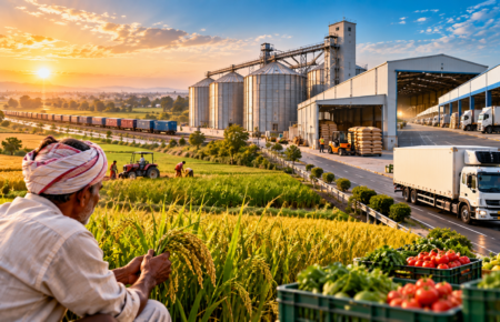 Agriculture Infrastructure, Indian Agriculture, Cold Storage, Warehousing, Supply Chain, Rural Infrastructure
