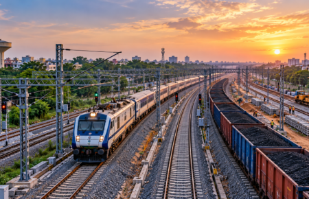 Ghaziabad-New Moradabad railway corridor will get third and fourth lines under a ₹3,726 crore EPC project to increase rail capacity