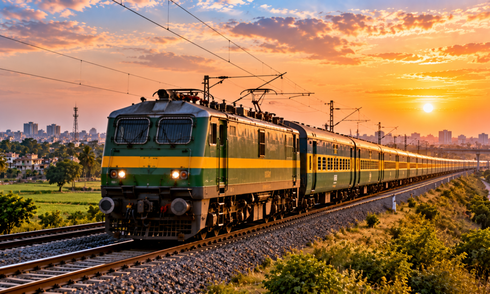 Garib Rath Express low-cost AC train operated by Indian Railways