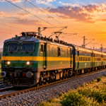Garib Rath Express low-cost AC train operated by Indian Railways