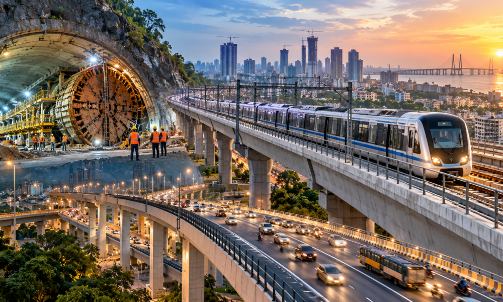 Maharashtra ₹22,611 Crore Infra Push: Tunnel, Metro & Road Projects