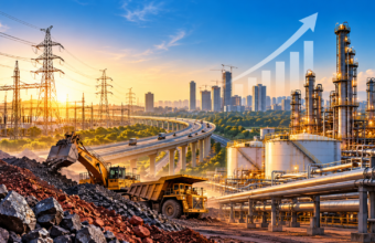 India Infrastructure Output Rises 7.9% in September 2026
