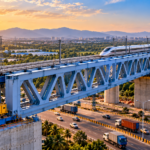 NHSRCL Launches 100-Metre Steel Bridge for Mumbai-Ahmedabad Bullet Train