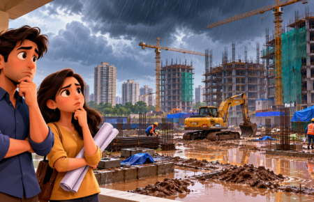 How Monsoon Disruptions Affect Construction Projects and Property Buyers