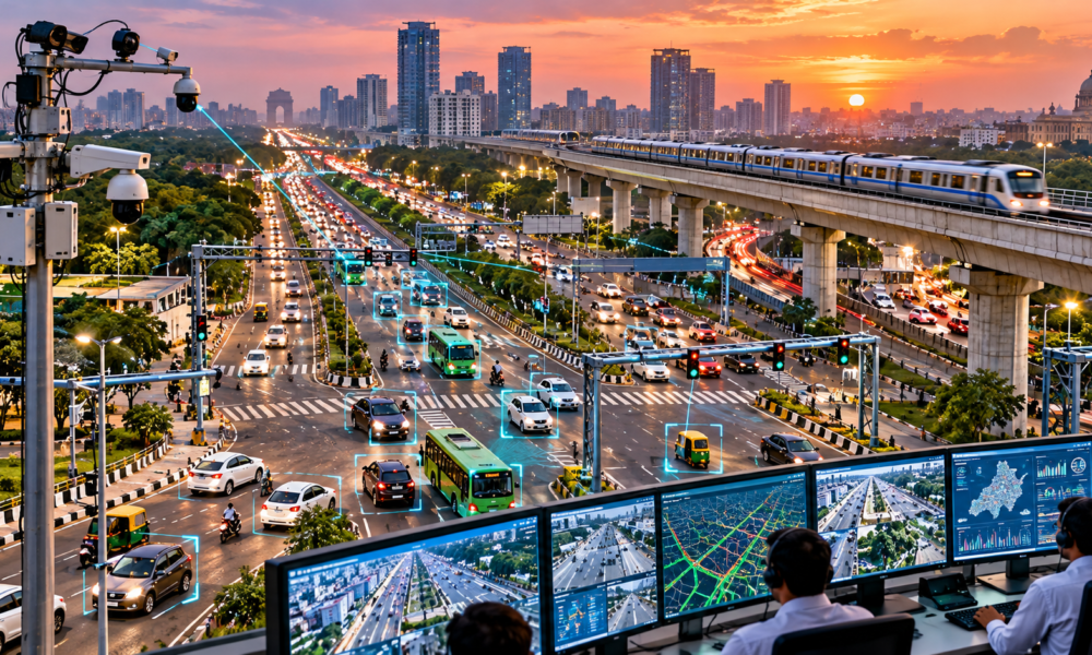 Delhi is moving towards AI-powered traffic management. A ₹1,789.52 crore Intelligent Traffic Management System will cover 42 traffic corridors. The system will use adaptive signals, real-time traffic data, automated enforcement and emergency vehicle priority. The next generation of road infrastructure is increasingly digital. Read more on XInfra: https://xinfra.onextelcommunication.com/delhi-ai-traffic-management-system-1789-crore/ #DelhiTraffic #AITraffic #UrbanMobility #SmartCity #InfrastructureIndia #DigitalInfrastructure #XInfra