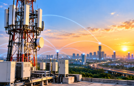 Fibre-optic cables and telecommunications networking equipment used in broadband infrastructure