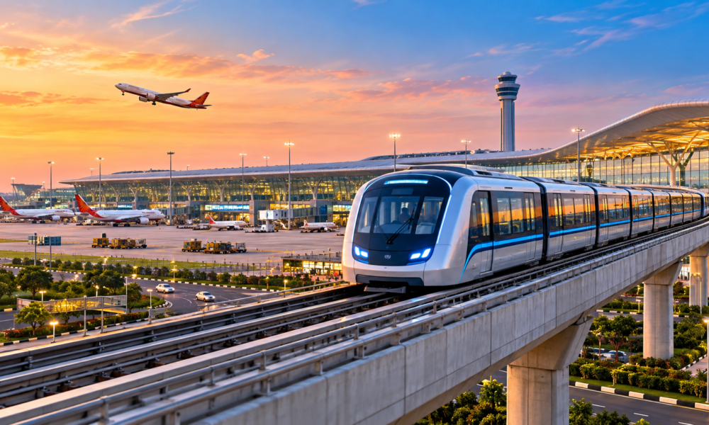 Delhi Airport ₹3,500 Crore Air Train: Construction to Begin in 2027, Ready by 2030