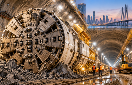 Mumbai Tunnel Project Crosses 1-Km Excavation Milestone